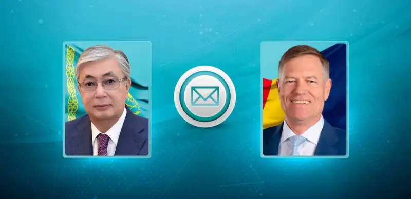 Қасим-Жомарт Тоқаев Руминия Президентига табрик телеграммаси йўллади