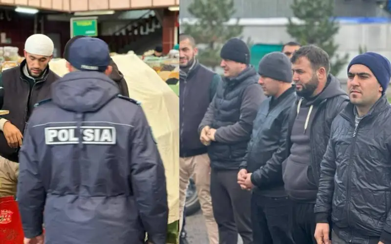 Нелегалов из Узбекистана и Таджикистана выявили на одном из базаров Алматы