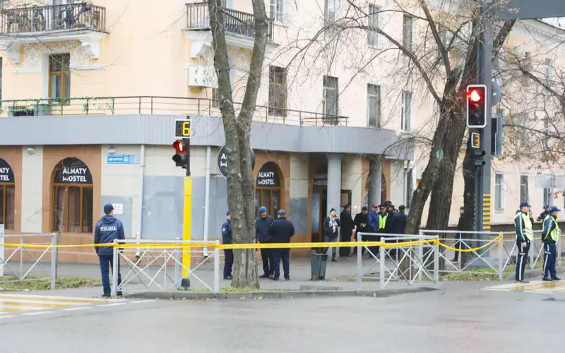 пожар в хостеле в Алматы