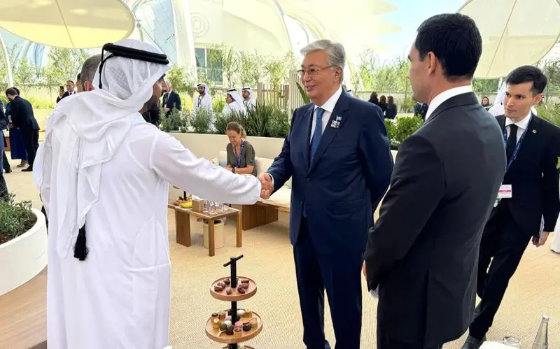 Қасим-Жомарт Тоқаев Дубайда бир қатор учрашувлар ўтказди