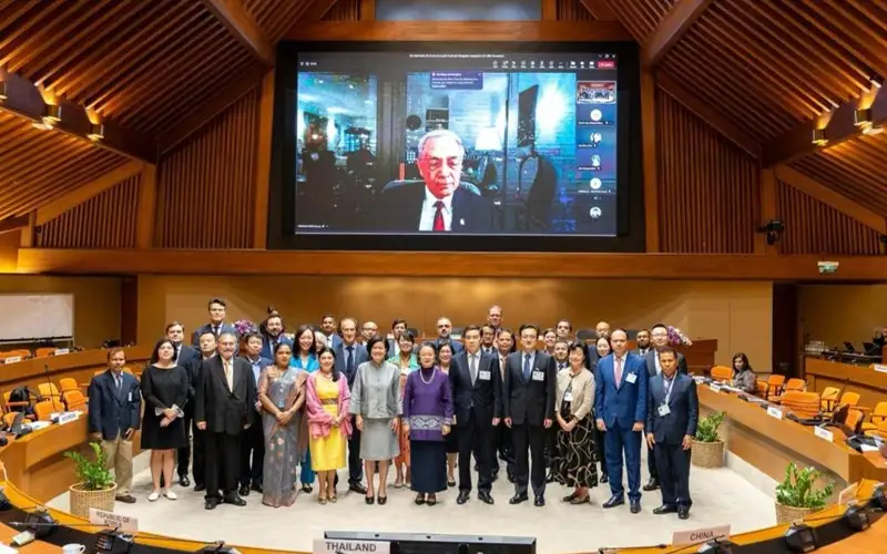 哈国际开发署负责人出席第五届亚太南南合作和三方合作司长论坛