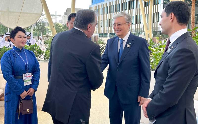 President Kassym-Jomart Tokayev has talked to the heads of state and other participants of the United Nations Climate Change Conference of the Parties (COP28) ahead of the event's beginning in Dubai