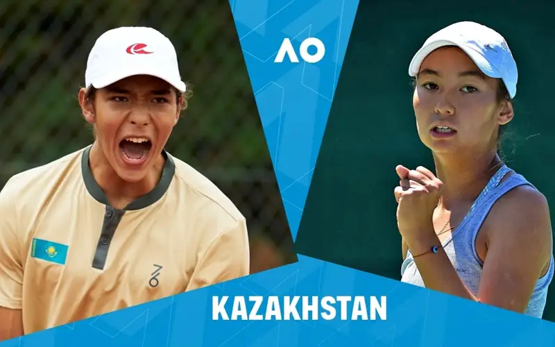 Казахстанские юниоры сыграют в основной сетке  Australian Open 2024