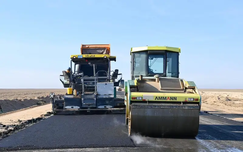 «Қызылорда-Жезқазған» тас жолын жөндеу жұмысы қарқынды жүріп жатыр