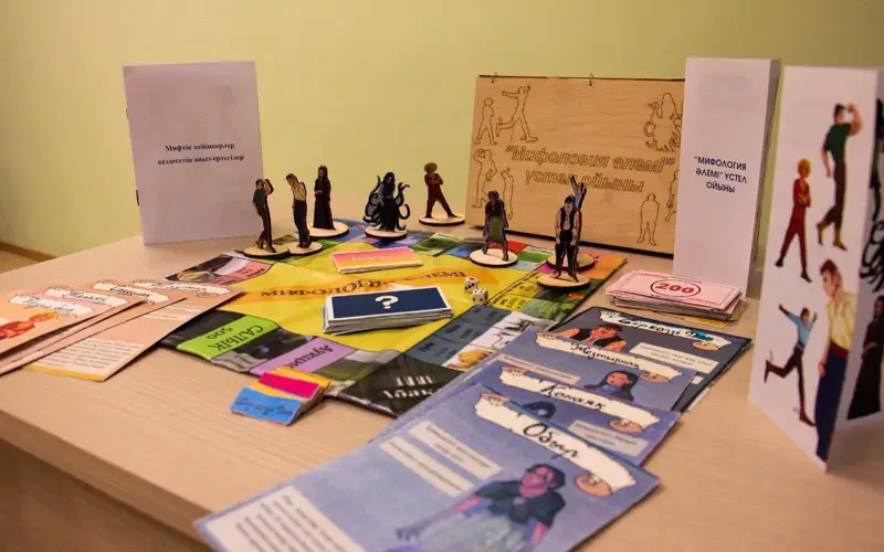 Настольная игра о казахских мифах 