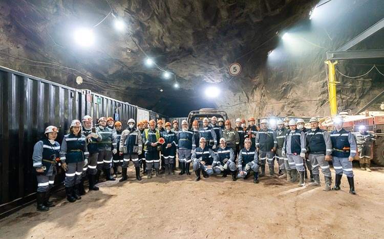 Митрополит Александр посетил шахту Анненскую Восточно-Жезказганского рудника