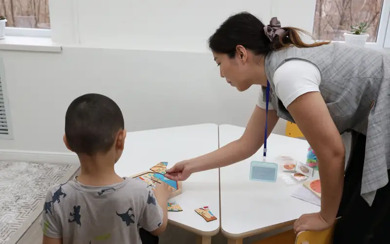 Центр поддержки детей с аутизмом открыли в Таразе