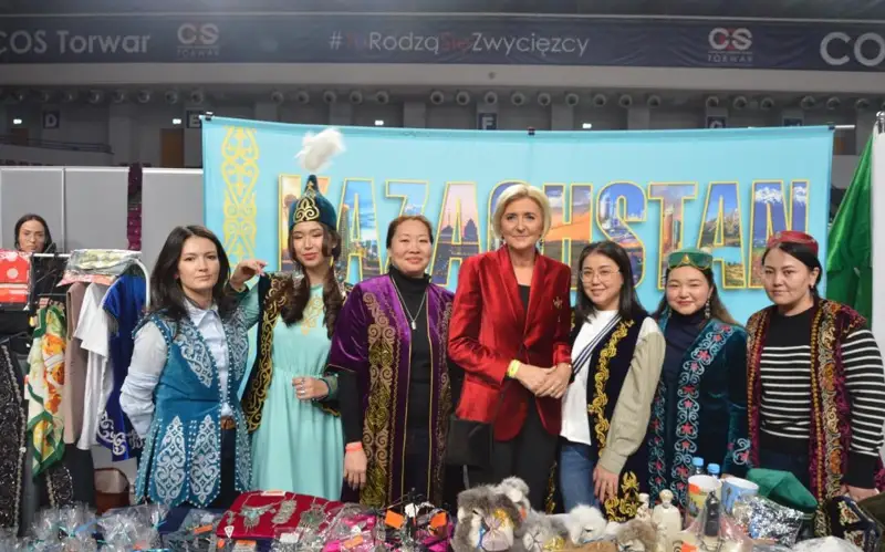 Kazakh Embassy joins annual Charity Bazaar in Warsaw