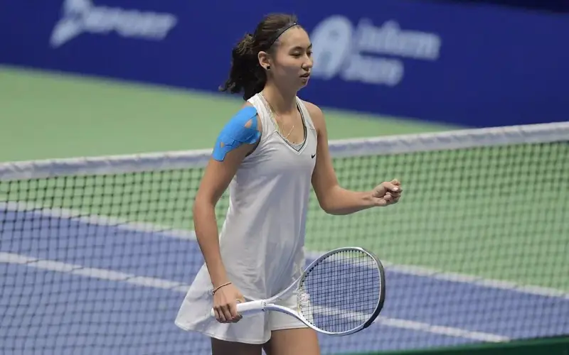 17 ёшли қозоғистонлик теннисчи Туркиядаги мусобақани ғалаба билан бошлади