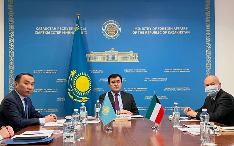Kazakh, Kuwaiti foreign ministries hold 1st round of political consultations