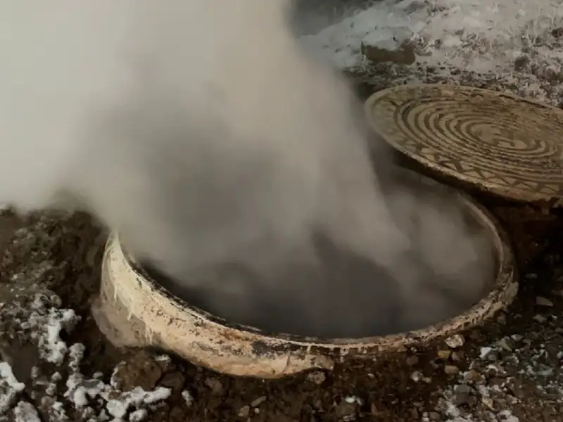 Порыв на теплосетях 