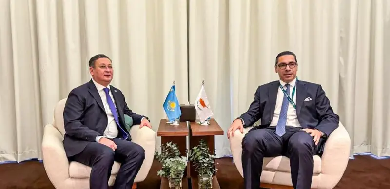 Главы МИД Казахстана и Кипра нацелены на активизацию широкого сотрудничества