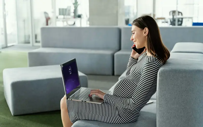 Беременная