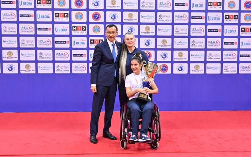 Кубок Казахстана по бочча: лучшим игроком стала Итиана Шынгысханкызы