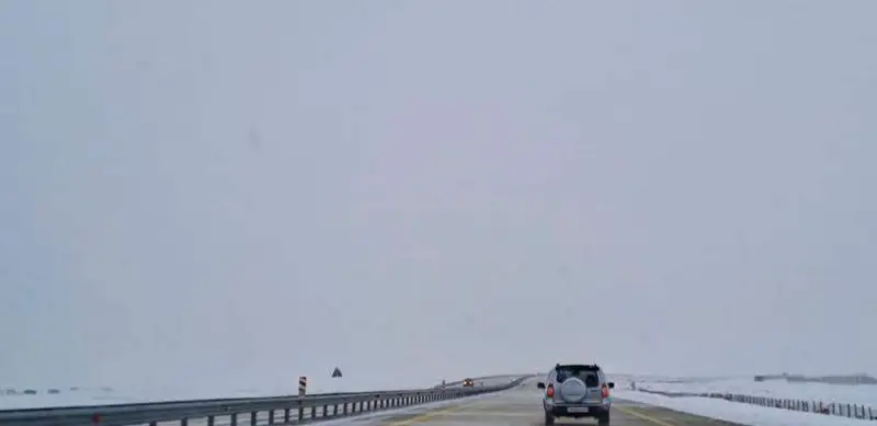 дороги зимой