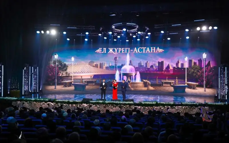 В Астане прошел концерт «Ел жүрегі – Астана»