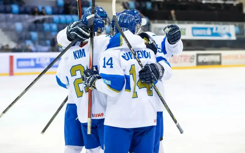 Жаҳон чемпионати: Хоккей бўйича Қозоғистон терма жамоаси Венгрия устидан ғалаба қозонди