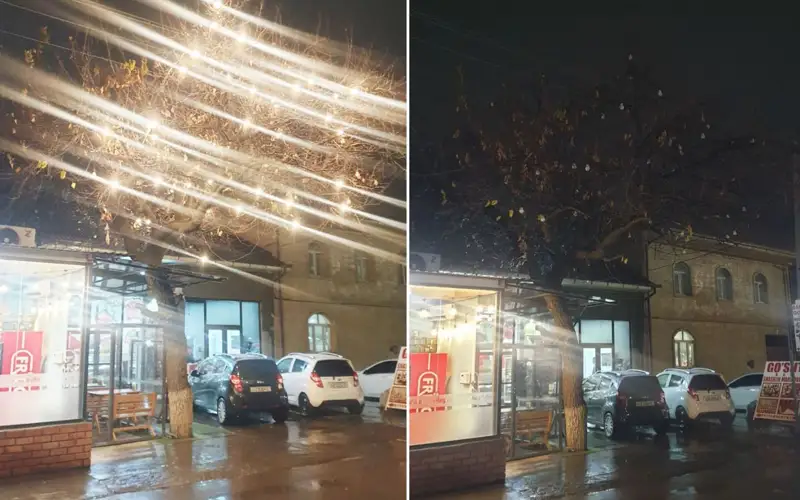 көше жарығы