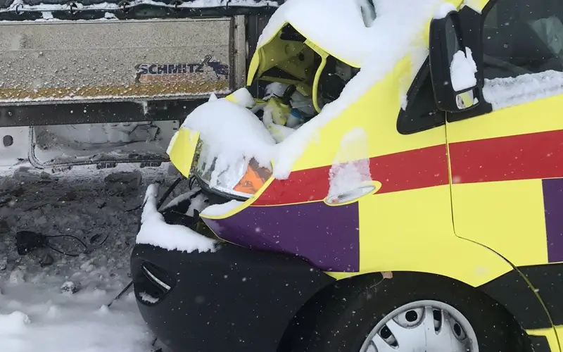 скорая помощь попала в ДТП в области Жетысу