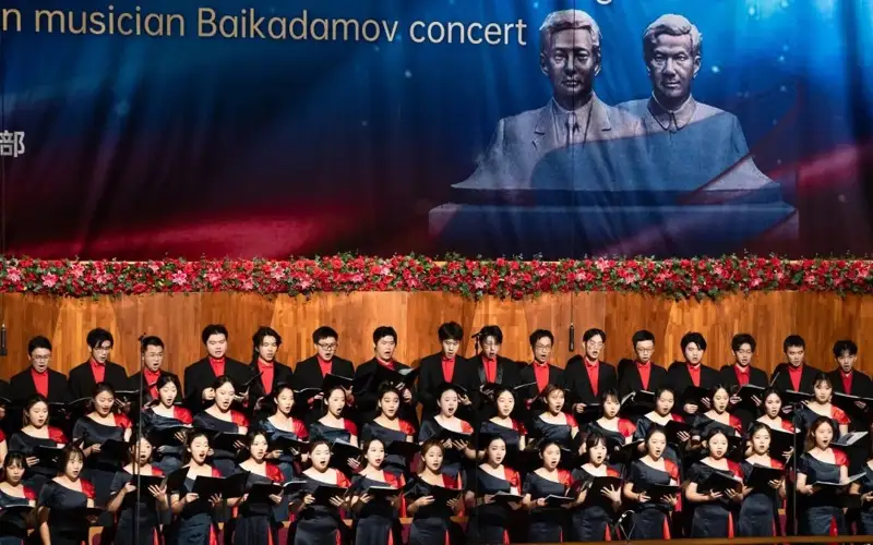 Концерт памяти композиторов Бахытжана Байкадамова и Сянь Синхая состоялся в Китае