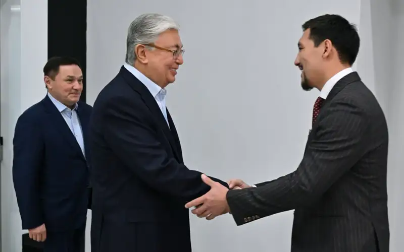 Касым-Жомарт Токаев прибыл на матч по футзалу между сборными РК и Нидердандов