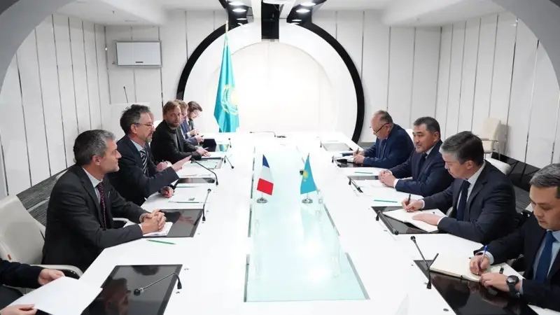 水资源和灌溉部部长会见法国大使