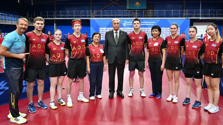 Залы настольного тенниса должны быть в каждом областном центре – Касым-Жомарт Токаев