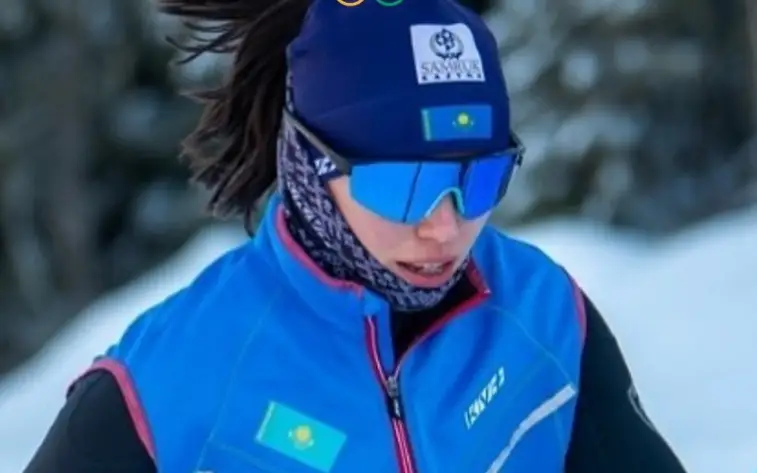 лыжная гонщица Мария Геращенко