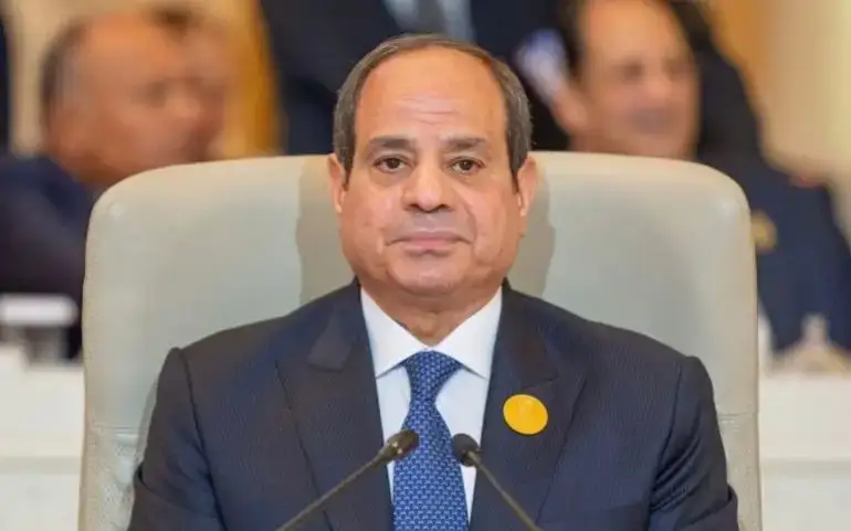 Президент Египта Абдель Фаттах ас-Сиси 