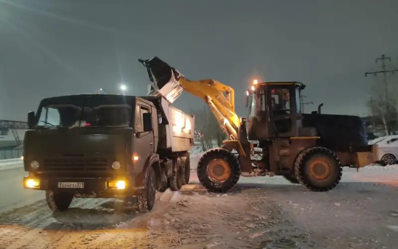 коммунальные службы Астаны работают в усиленном режиме