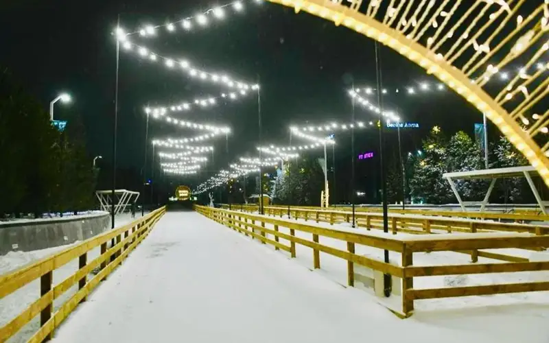  Линейный каток откроют в Астане