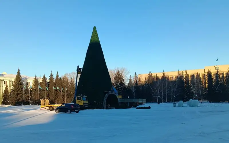 Как готовится к встрече Нового года Кокшетау