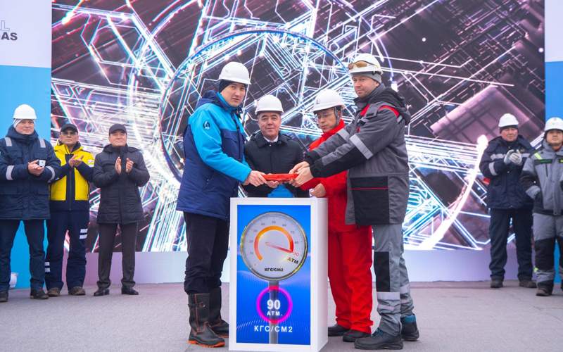 Добычу газа на месторождении «Рожковское» начали в Казахстане Добычу газа на месторождении «Рожковское» начали в Казахстане