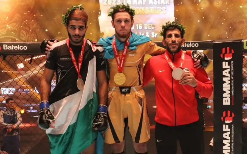 Казахстан занял первое место на чемпионате Азии по ММА