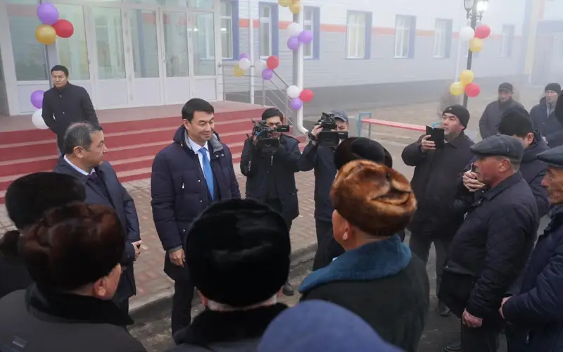 Новую школу открыли в Мактааральском районе Туркестанской области