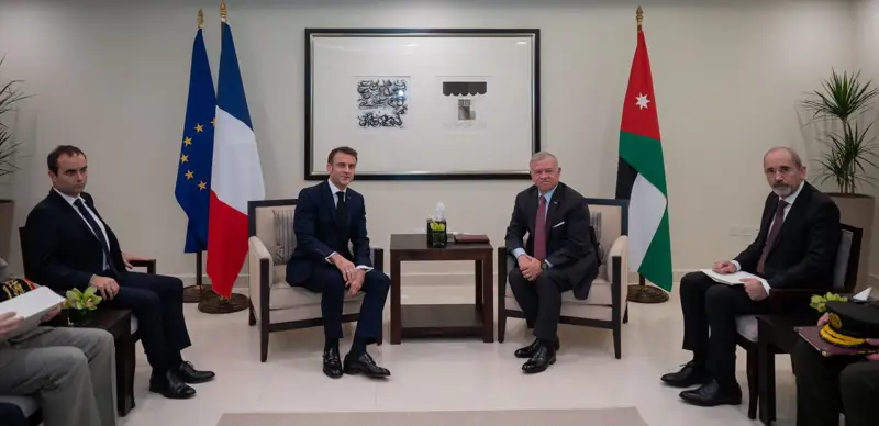 Эмманюэль Макрон, Франция, Иордания, 