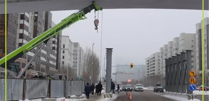 LRT: Astanada Syǵanaq kóshesindegi kólik qozǵalysy 25 jeltoqsannan bastap qalpyna keltiriledi