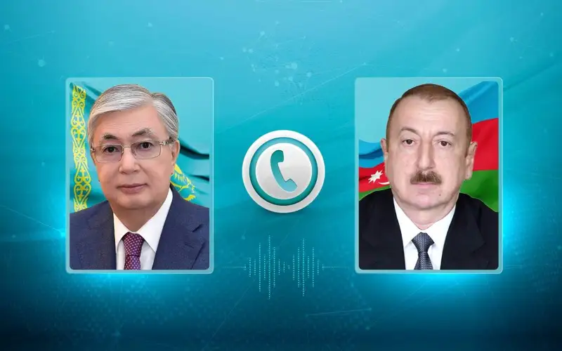 Касым-Жомарт Токаев поздравил Ильхама Алиева с днем рождения