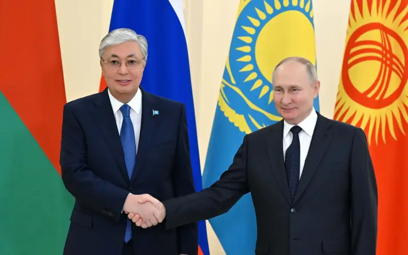 Токаев и Путин