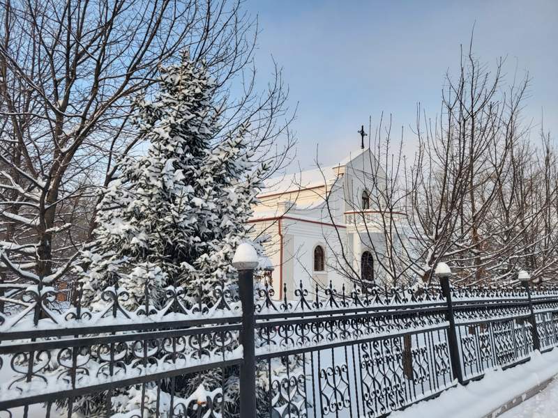 Храм Пресвятого Сердца Иисуса в Петропавловске Храм Пресвятого Сердца Иисусам в Петропавловске