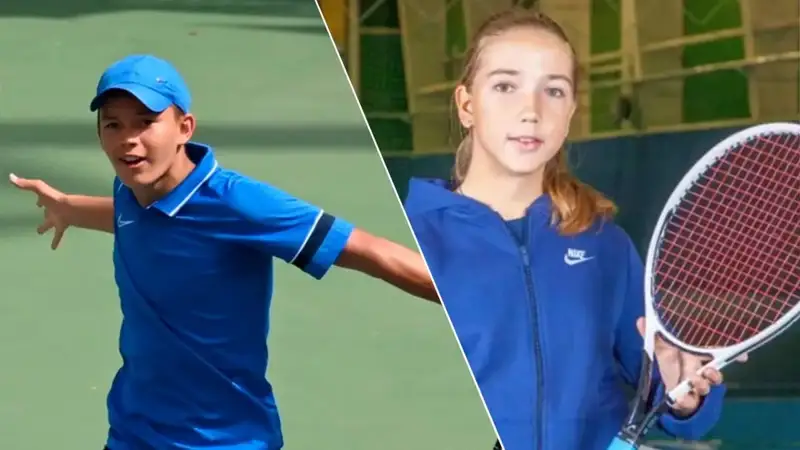 Қозоғистонлик икки ёш теннисчи энг яхши хорижлик ўйинчи деб топилди