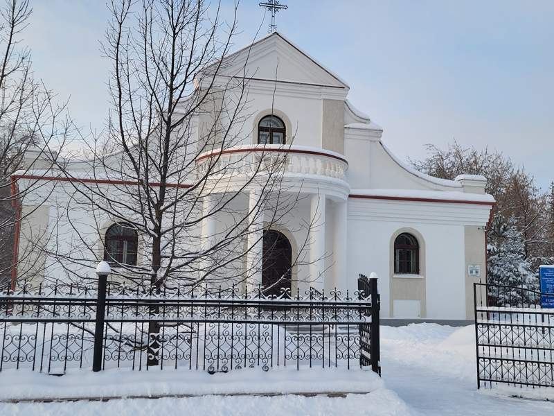 Католический храм в Петропавловске