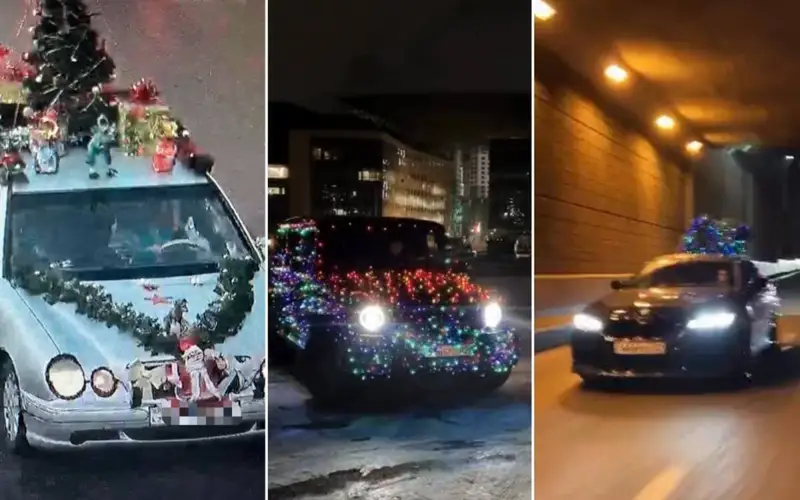 наряженные машины штраф