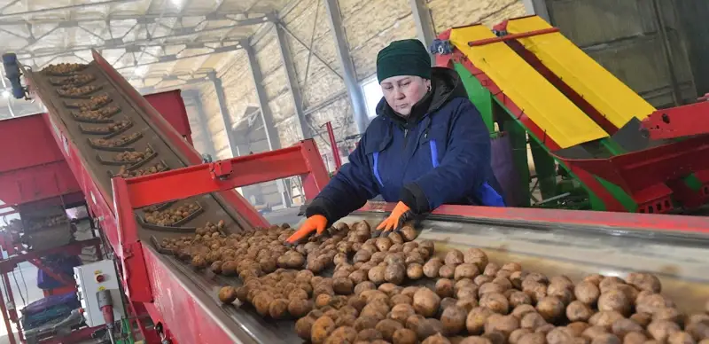 женщина на производстве