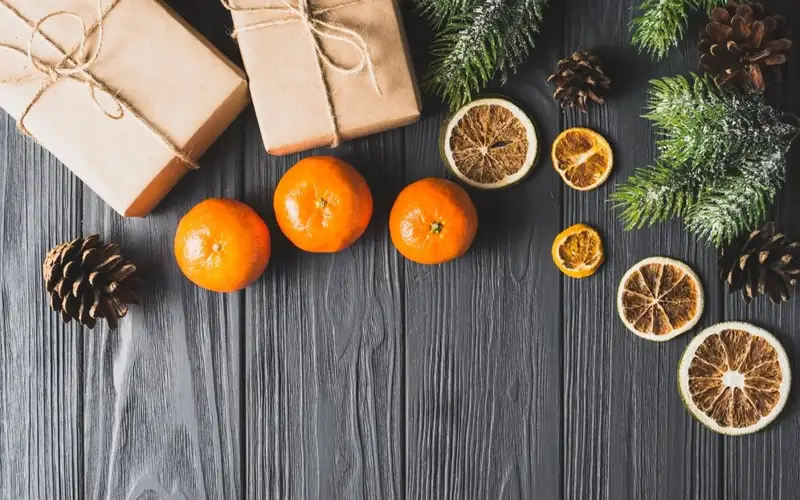 сухофрукты в декоре