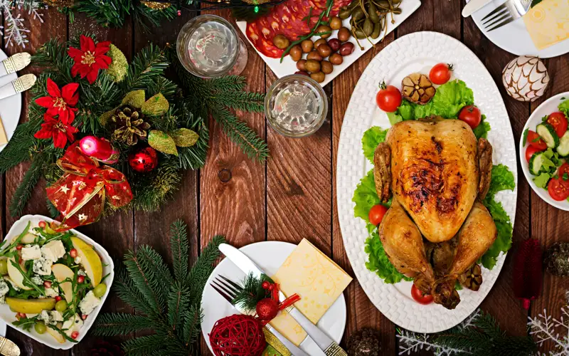 Новогодний стол