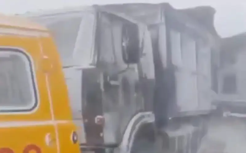 Ақмола облысында бірнеше көлік соқтығысты