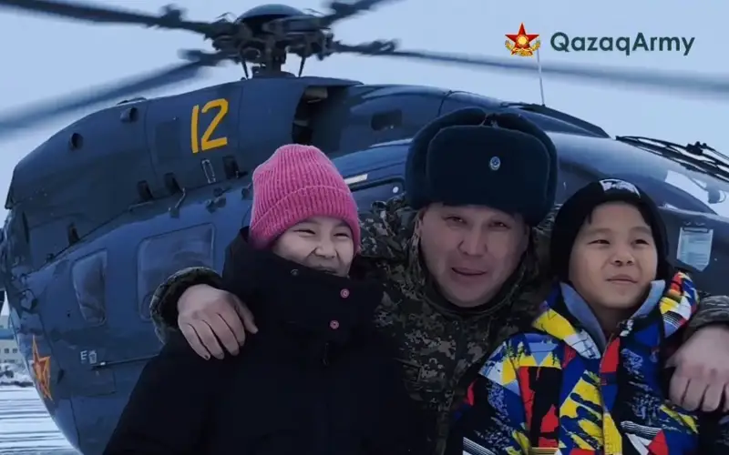 әскери тікұшақпен ұшу