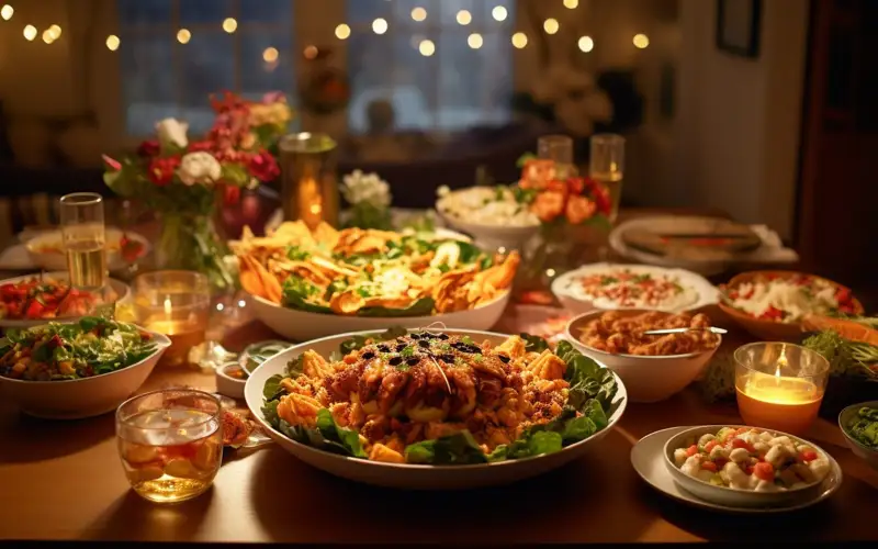 Новогодний стол