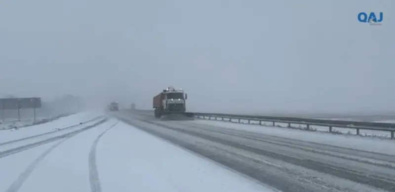 Участок трассы Астана-Караганда временно перекрыт